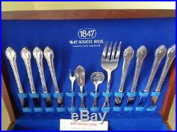 1847 Rogers Remembrance 1948 Silverplate 57 Pc Grille Set For 8 + Extras Ex
