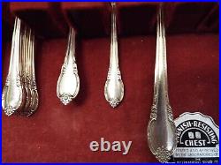 1847 Rogers Remembrance IS 52pc Silver Plate Flatware Set Heavy Weight svc 8