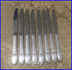 1847 Rogers Silverware Flatware FIRST LOVE 6 Pc Set for 8 S/Plate Chest Hostess