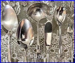 1847 Rogers Vintage Silver Plate Eternally Yours Grill Set Service for 8 +