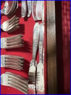 1847 Rogersambassador Pattern84 Piecesmost Pcs Look Neworiginal Box1919