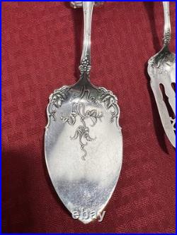 1847 Rogersvintage Grape Patternpastry& Pie Servers3 Different Ones1904-vgc 1847 Rogersvintage Grape Patternpastry& Pie Servers3 Different Ones1904-vgc