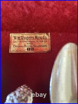 1847 Wm. Rogers Bros Original silver plate Set