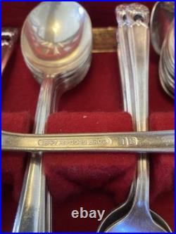 1847 Wm. Rogers Bros Original silver plate Set