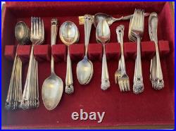 1847 Wm. Rogers Bros Original silver plate Set