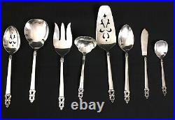 1847 rogers bros silverware King Frederik, service for 12 and serving pieces