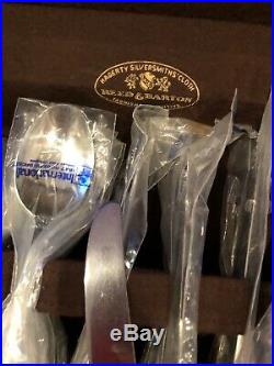 1847 rogers bros silverware Reflection Full Set For 9. Mostly Never Opened