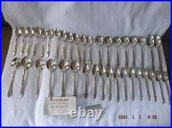 1847 rogers bros silverware engraved with first love 76 piece set