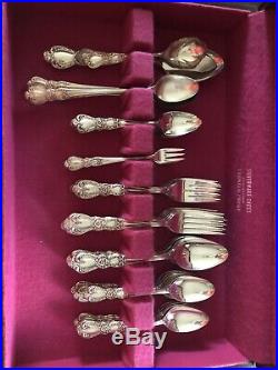 1847 rogers brothers heritage silverware place settings & serving set 76pieces