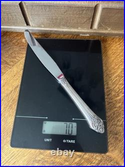 1881 By Rogers Oneida 42 Piece Boxed Set Silver Plate Flatware Plantation