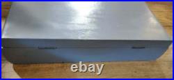 1881 Rogers Oneida Capri Silverplate Flatware Set 76 Pc Gray Wood Case
