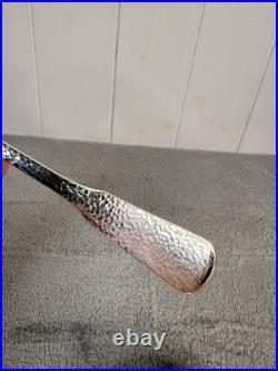 1881 Rogers Oneida Flatware Hammered FIRST COLONY Silverplate 43pc Service For 8