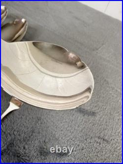 1881 Rogers Oneida Flatware Hammered FIRST COLONY Silverplate 43pc Service For 8