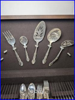 1881 Rogers Oneida Silver Plate Silverware Flatware 75 Piece VINTAGE