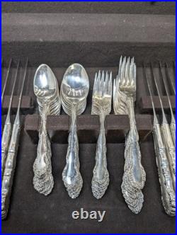1881 Rogers Oneida Silver Plate Silverware Flatware 75 Piece VINTAGE