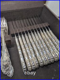 1881 Rogers Oneida Silver Plate Silverware Flatware 75 Piece VINTAGE