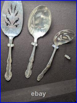 1881 Rogers Oneida Silver Plate Silverware Flatware 75 Piece VINTAGE