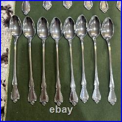1881 Rogers Oneida Silver Plate Silverware Flatware 86 Piece VINTAGE