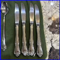 1881 Rogers Oneida Silver Plate Silverware Flatware 86 Piece VINTAGE