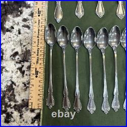 1881 Rogers Oneida Silver Plate Silverware Flatware 86 Piece VINTAGE