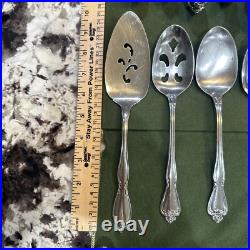 1881 Rogers Oneida Silver Plate Silverware Flatware 86 Piece VINTAGE
