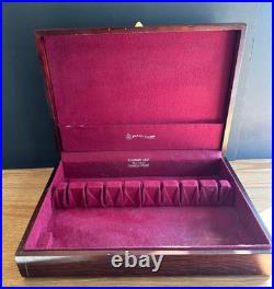 1881 Rogers Oneida Silverware silver plate Baroque Rose Pattern 81 Pieces