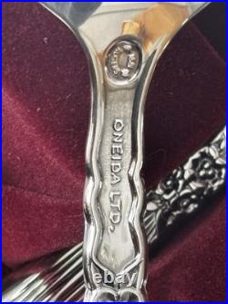 1881 WM ROGERS ONEIDA LTD -service For 12, Plus Serving Pcs NEVER USED