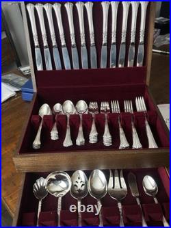 1881 WM ROGERS ONEIDA LTD -service For 12, Plus Serving Pcs NEVER USED