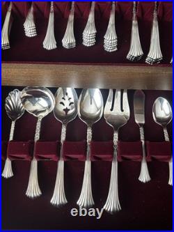 1881 WM ROGERS ONEIDA LTD -service For 12, Plus Serving Pcs NEVER USED