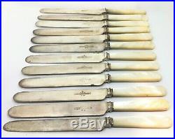 1889 12 Piece Set of Joseph Rodgers & Sons Dinner Knives