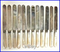 1889 12 Piece Set of Joseph Rodgers & Sons Dinner Knives