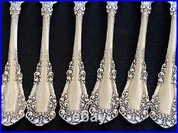 1897 Berkshire Rogers International Set Of 6 Strawberry Forks Rare