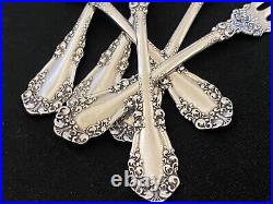 1897 Berkshire Rogers International Set Of 6 Strawberry Forks Rare