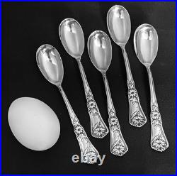 1906 Gloria Grenoble Rogers Oneida Set Of 5 Egg Spoons Rare Find Stunning