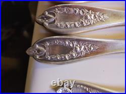1911 Rogers Bros 1847 Old Colony Silver Plated Flatware Set 86+pc 1911 Rogers Bros 1847 Old Colony Silver Plated Flatware Set 86+pc
