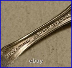 1915 Wm Rogers & Son AA United States of America Shield Spoons Set of 26 3051