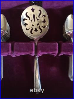 1928 Legacy Pattern 1847 Rogers Bros with 8 Place Settings/Serving Pieces with Box
