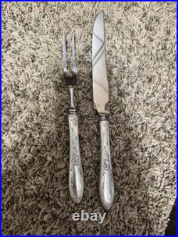 1934 Oneida 1881 Rogers Silver Plate 39 Piece Chateau Flatware