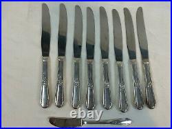 1937 William Rogers silverplate service for eight 54 piece Memory / Hiawatha 450