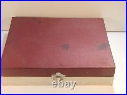 1939 William Rogers Imperial Silver Plate Service for 8 + 2 LG Spoons & Box