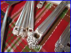 1941 1847 Rogers Bros. Eternally Yours silverplate 118 pc flatware set