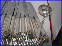 1941 1847 Rogers Bros. Eternally Yours silverplate 118 pc flatware set