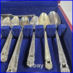 1941, 1847 Rogers Bros. IS Eternally Yours Flatware Set With Storage Vintage