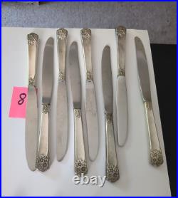 1950 APRIL WM ROGERS INT 48 PIECE DINNER SET FLATWARE SILVERWARE April 1950 APRIL WM ROGERS INT 48 PIECE DINNER SET FLATWARE SILVERWARE April