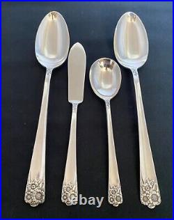 1950 April Wm Rogers International 52 Piece Dinner Set Flatware Silverware