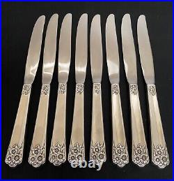 1950 April Wm Rogers International 52 Piece Dinner Set Flatware Silverware