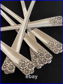 1950 April Wm Rogers International 52 Piece Dinner Set Flatware Silverware