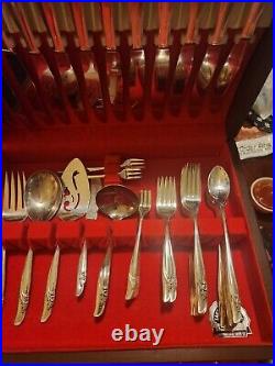 1950 Roger & Bro Daffodil Silverware Set