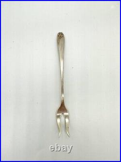 1950s Daffodil Silverware by International Silver signed 1847 by Rodgers Bros