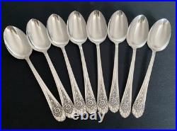 1953 Jubilee Wm Rogers International 54 Piece Dinner Flatware Silverware Set
